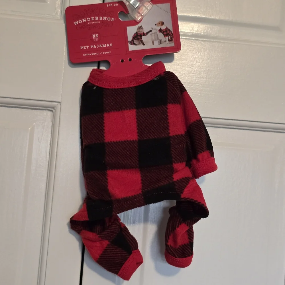 Wondershop Pet Pajamas Sz XS